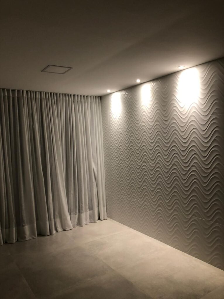 A imagem demonstra a visão dos spots dos resultados concretos na entrega de um serviço de iluminação residencial.
