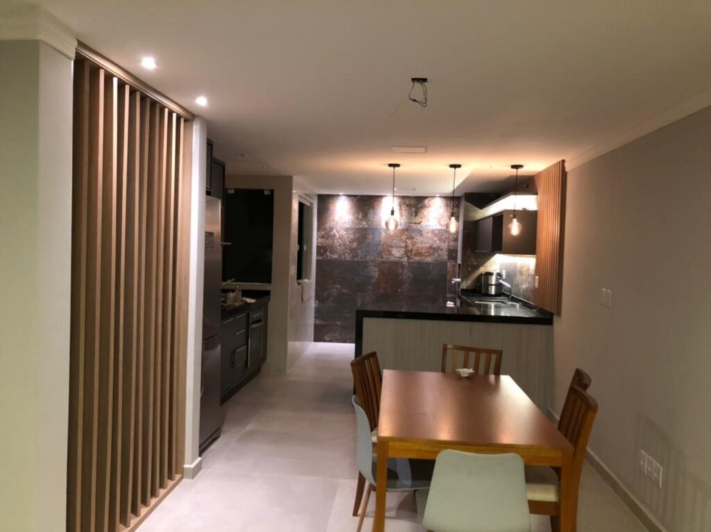 A imagem demonstra a visão geral dos resultados concretos na entrega de um serviço de iluminação residencial.